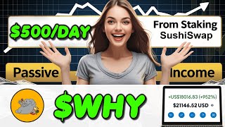 Earn $8000+ Monthly Passively by Staking $WHY – Start Now!