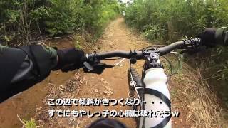 MTB 里山遊びProject No.33 三重県多気町勢和の森MTBコースの　ロッキークロスを押してきました