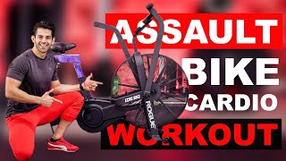 The Best Follow Along HIIT Workout For Fat Loss // Assault Bike Cardio