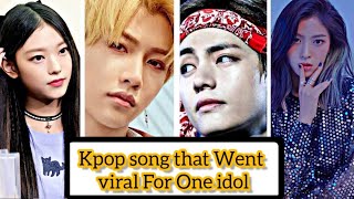 kpop songs that went viral for one idol 🎧 did u know this songs #fyp #video #viral #btsarmy #blink