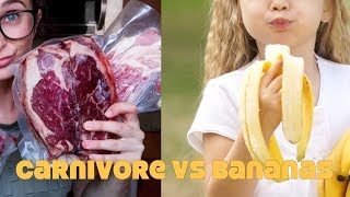 Carnivore VS Banana Diet. Which is Deficient?