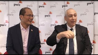 2 minutes with Chemi Peres and PwC's Partner, Kok Weng