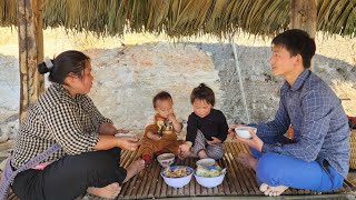 After many days of hard work, Duc also completed the new house given to widow Ly Dao Hoa