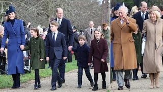royal family christmas 2023 celebration with William and Kate, their children |christmas celebration