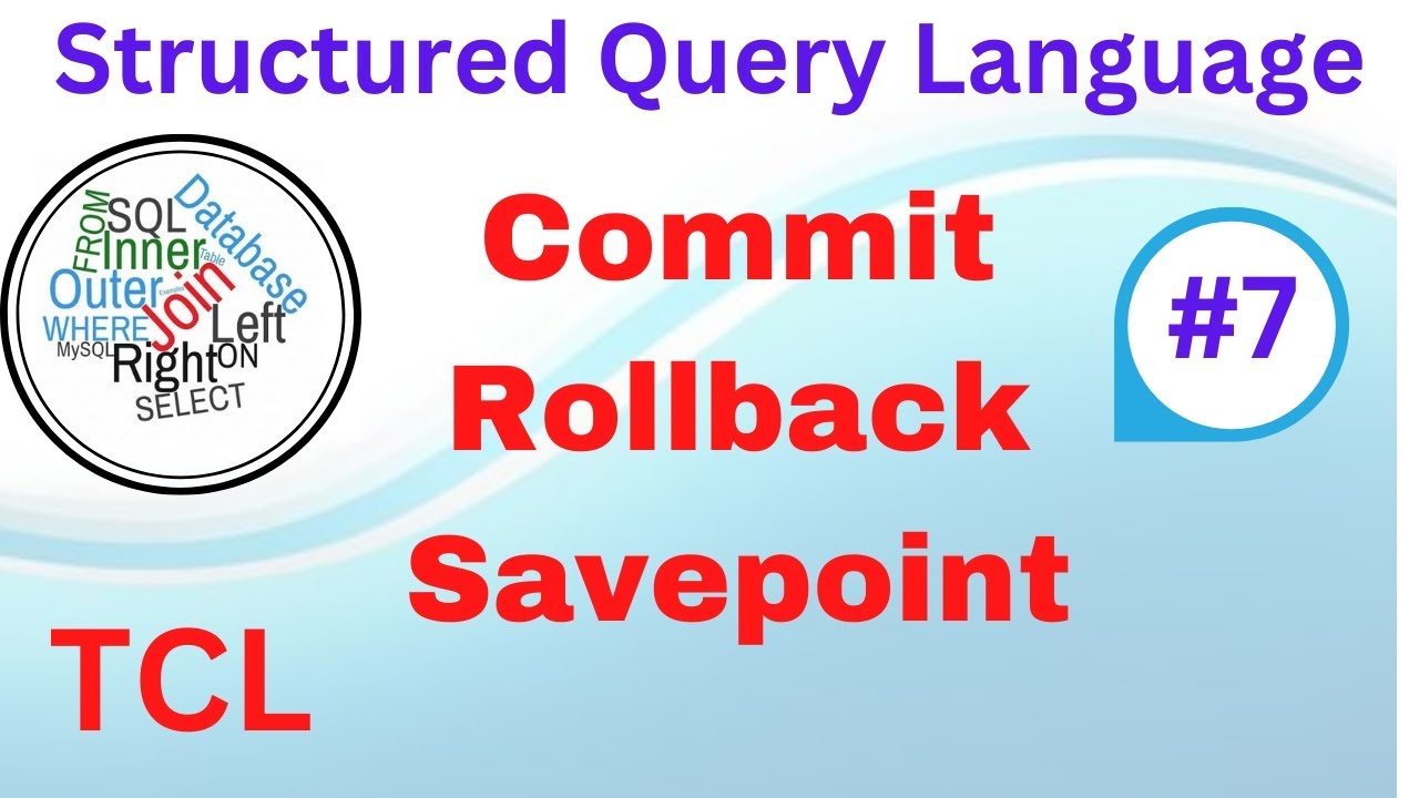 Oracle Tcl Commit Rollback Savepoint Mazesepadho Commit Rollback