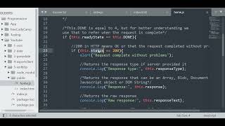 Javascript - XMLHttpRequest Basic