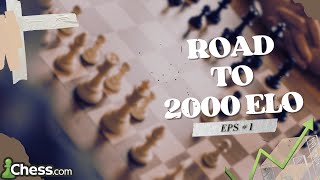 Sacrifico 3 piezas para dar jaque mate | Road to 2000 #1