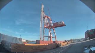 Halterm Crane Time lapse