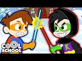 Super Drew's Star Wars Episode: Attack on Santas Workshop! 🎅 A Drew Pendous Story | Cool School