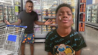 BOY DOESN'T LISTEN TO DAD IN STORE, HE LEARNS HIS LESSON