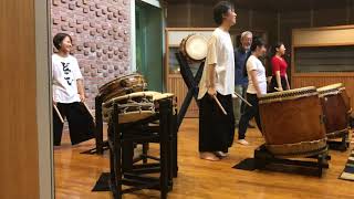 【和太鼓】ミュージックイン山中湖公演2019①「滅多打ちダービー」【Tama Art University/Japanese drum】