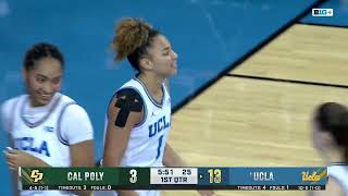 Highlights - UCLA W. Basketball vs. Cal Poly (Dec. 16, 2024)