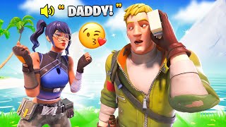 I hired a Thirsty E-GIRL In FORTNITE... (she called me daddy) 🥵