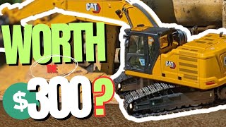 Why Plastic RC Excavators Can Suck : Diecast Masters Caterpillar 320 Review, Repair, Test