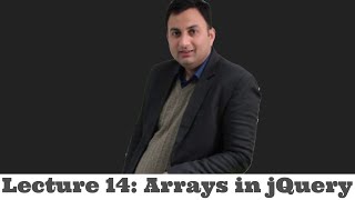 Lecture 14-Arrays in jQuery