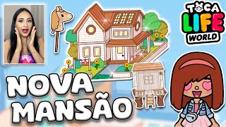 NOVA CASA DE 3 ANDARES ESTILO MANSÃO E NOVOS ITENS DE DECORAÇÃO NO TOCA LIFE WORLD, Nova Atualização