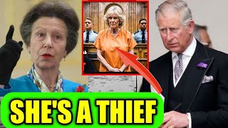 Princess Anne humiliate queen Camilla in public for stealing king Charles wealth after divorce