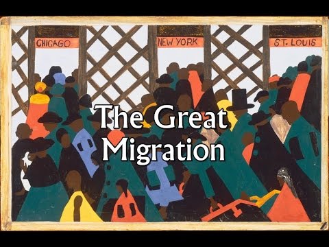 What was the great migration in WW1?
