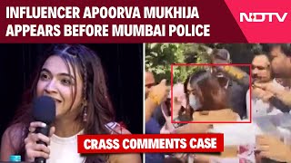 Ranveer Allahbadia News | Apoorva Mukhija Appears Before Mumbai Police In Khar Police Station