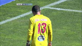 Gol de Gabriel Torje (2-0) en el Granada CF - Celta de Vigo Jornada 6