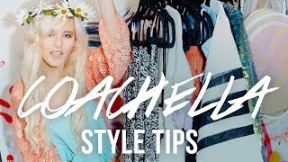 COACHELLA FASHION TIPS with Rachel Lynch