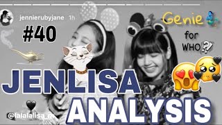 *SPEECHLESS!* 🚨ft. MIND reading session😏 (JENLISA ANALYSIS on BP’s 4TH Anniversary🎉]🖤 #JENLISA