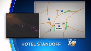 Bank Robbery Suspect Holed Up In Benbrook Motel