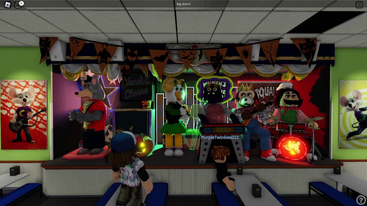 (Roblox) Chuck E. Cheese's Sams Circle, If Everyday Was Halloween ...