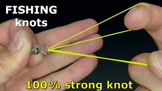 This amazing fishing knot will 100% become your favorite.