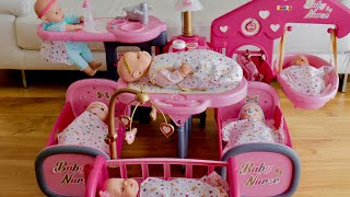 Baby Born Baby Annabell Baby Dolls So cute Nursery Center compilation, pretend play with Baby Dolls