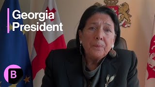 Georgia President on Protests, Elections, Russia (Full Interview)