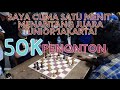 BANYAK YANG NONTON! KALO KALAH MALU! MAIN CATUR SATU MENIT LAWAN JUARA JUNIOR JAKARTA!