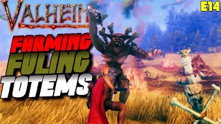 Clearing Camps for Fuling Totems | Valheim Gameplay/Let's Play, Spartan Challenge | E14