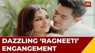 Raghav Chadha And Parineeti Get Engaged In Delhi | Sister Priyanka Chopra At Engagement