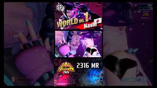 スト6 最新　VS 豪鬼／Noble 世界1位極みジュリNashi SA3 14コンボリーサル！　#shorts #streetfighter #スト6攻略 #スト6 #fgc