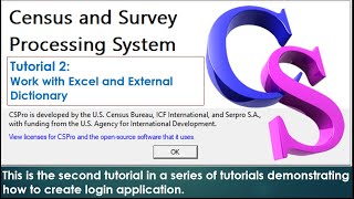 Tutorial 2 Work with Excel and External Dictionary
