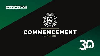 Commencement 2025 (30th Graduating Class)