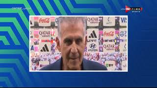 ملعب ONTime - كارلوس كيروش المدير الفني لمنتخب إيران بعد مباراة ويلز