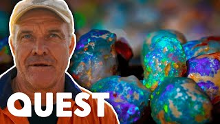 The Cheals Find $200,000 Of Opal In A Single Haul! | Outback Opal Hunters