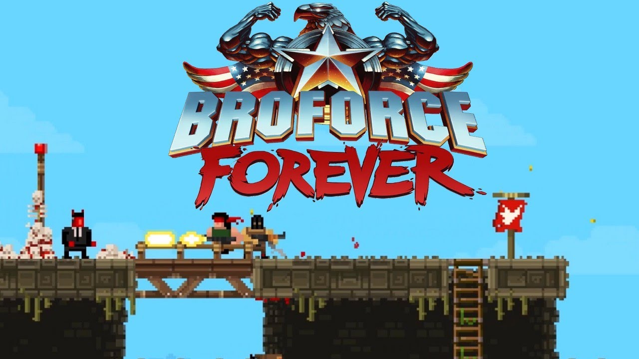 "Broforce" - Full Game Playthrough (Broforce Forever Update) - YouTube