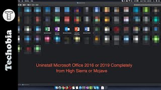 How to uninstall Microsoft Office 2016 - 2019 completely from Mac - High Sierra Mojave