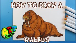 How to Draw a WALRUS!!!