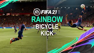 FIFA 21 RAINBOW FLICK TO BICYCLE KICK Tutorial | PS4 \u0026 xBox