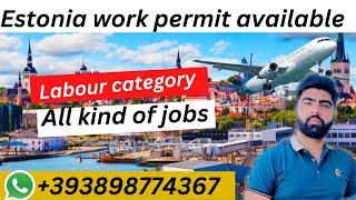 Estonia visa/Estonia work permit #schengenworkvisa#etsoniaworkvisa#estoniaworkpermit#jobinestonia#eu
