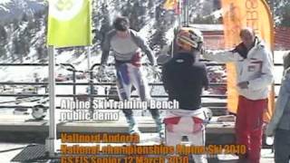 Andorra Nationals ( Arcalis- Ordino)  and the  Equipe  de France de ski alpin