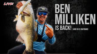 Baitman Live: Ben Milliken Talks BIG BASS, BIG BAITS, and BIG GOALS