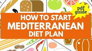 PART 1: EASIEST WAY to Follow the World's Best MEDITERRANEAN Diet + PDF Guide