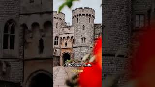 Top 10 Largest Castles on Earth #shorts #castle #largest #top