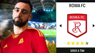 REALISZTIKUSAN Újjáépítettem az AS ROMÁT! az Ea Fc24-ben!😱