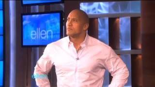 Dwayne Johnson Does a Pec Dance!